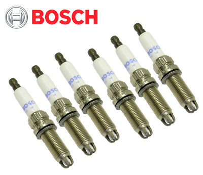 #ad #ad Bosch OEM Spark Plug High Power Set 6pcs for BMW 3.0L 135i 335i 535i 740i X6 Z4 $76.52