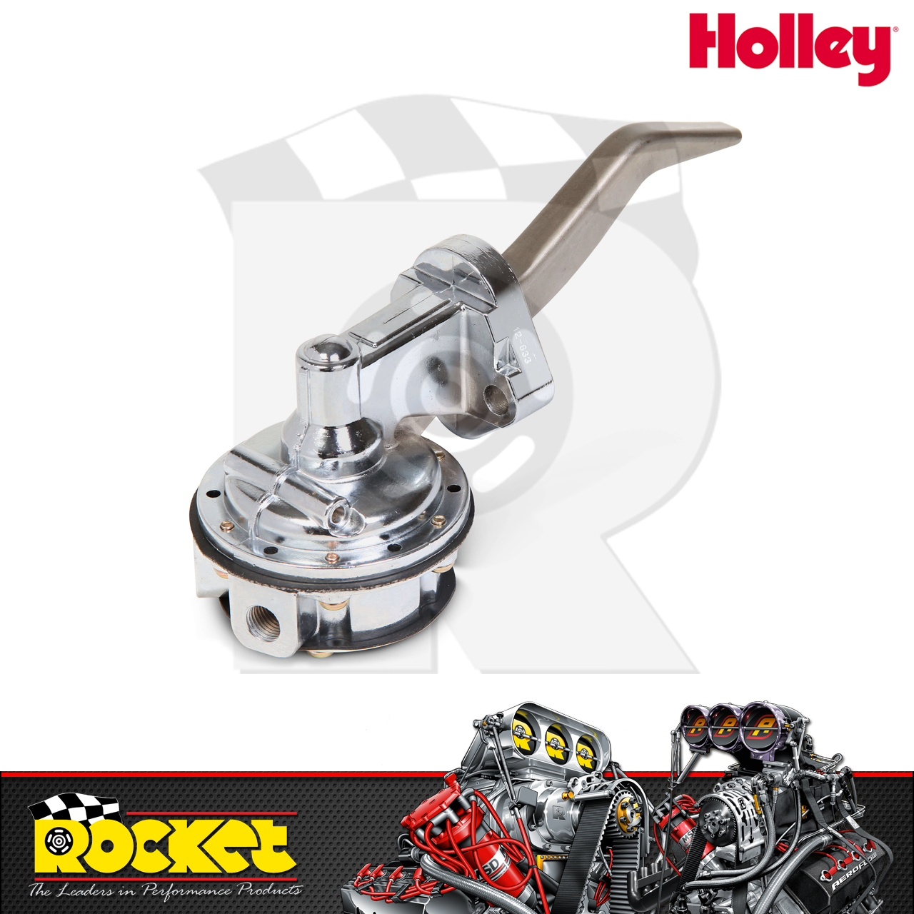 Holley 80GPH Mechanical Fuel Pump Fits SB Fits Ford Windsor 289351