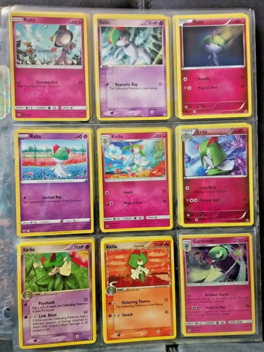 Kit Carta Pokémon Gardevoir Ex Kirlia Ralts