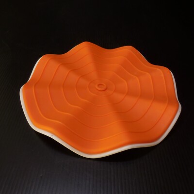 N9337 Untersetzer Vide-poche Schale Heatwave Fusionbrands US Weiß Orange
