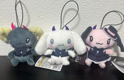 Lloromannic & Cinnamoroll Neo Gothic Devils Mascot Plush Doll Set