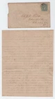 Confederate Civil War Letter - 11th Georgia Artillery at Orange Court House VA !