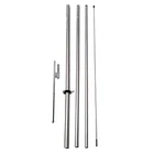 4Less 15 Ft Windless Swooper Flag Pole Kit (Pole + Spike) Hybrid hq15 (1)