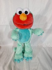 Sesame Street Elmo Dinosaur Costume Dino Stomp Plush Toy Interactive Dance WORKS