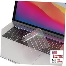 Ultra Thin TPU Keyboard Cover Skin for For Touch Bar 13-Inch 15-Inch Clear