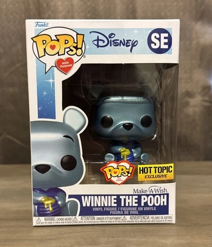 Funko Pop! Vinyl: Disney - Winnie The Pooh (Metallic) - Hot Topic (Exclusive)