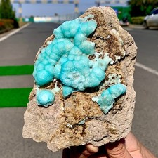 2.14LB Heteropolar of Chinese blue heteropolar Druze blue grape like crystal clu