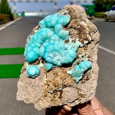 2.14LB Heteropolar of Chinese blue heteropolar Druze blue grape like crystal clu