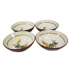VINTAGE Stangl Golden Blossom Fruit Small Appetizer Bowl 5.5" Diameter USA Lot 4