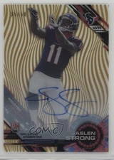 2015 Topps High Tek /50 Jaelen Strong #80 Rookie Auto RC