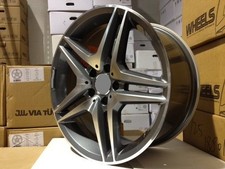 18 Mercedes Benz Amg Gunmetal Rims Wheels C Class C230 C280 C320 C350 Sl500 C63 18 Mercedes Benz Amg Gunmetal Rims Wheels C Class C230 C280 C320 C350 Sl500 C63