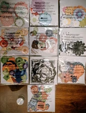Creative Memories Paper Flowers, Frames, and Paper Button Embellishments
