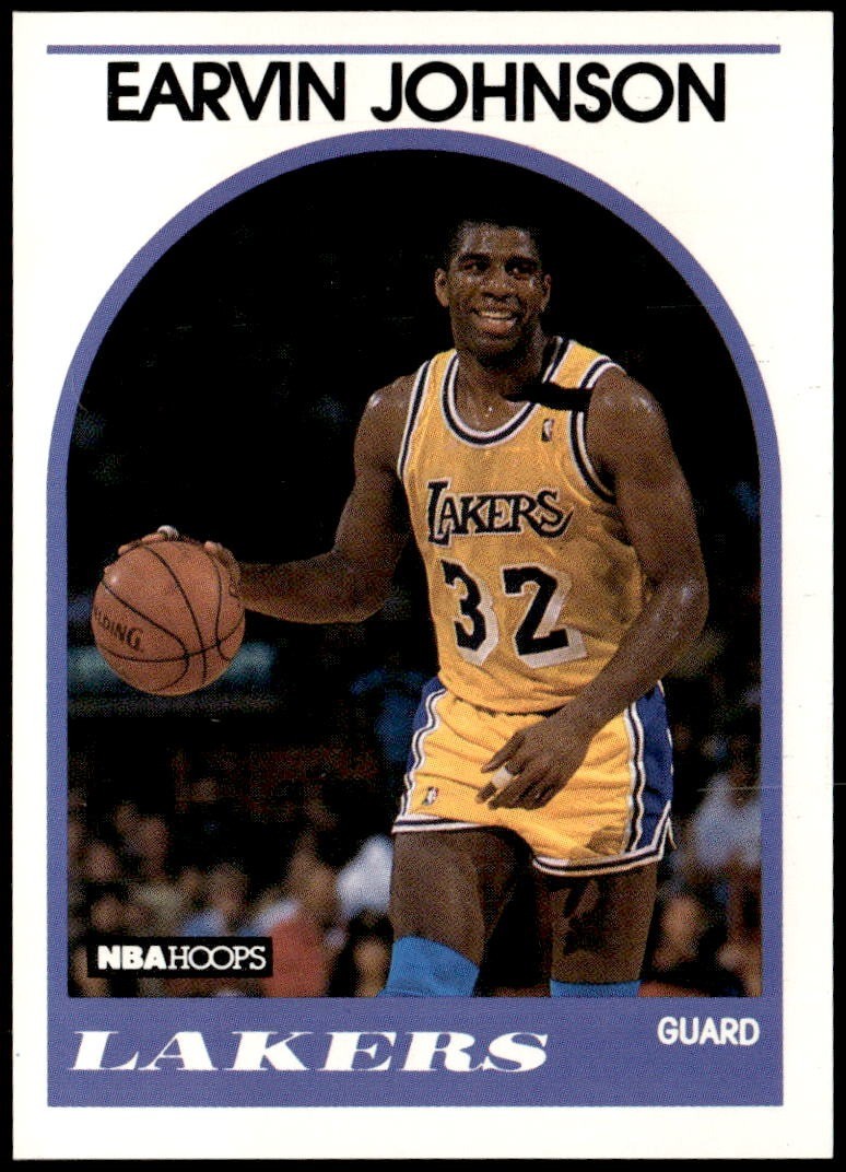 1989-90 Hoops #270 Earvin Johnson F5