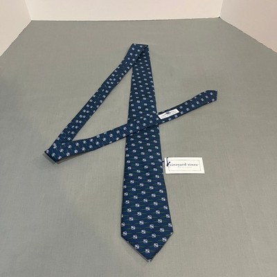Vineyard Vines Tie Mens OS Navy Fifth Third Bank President's Circle Silk Logo