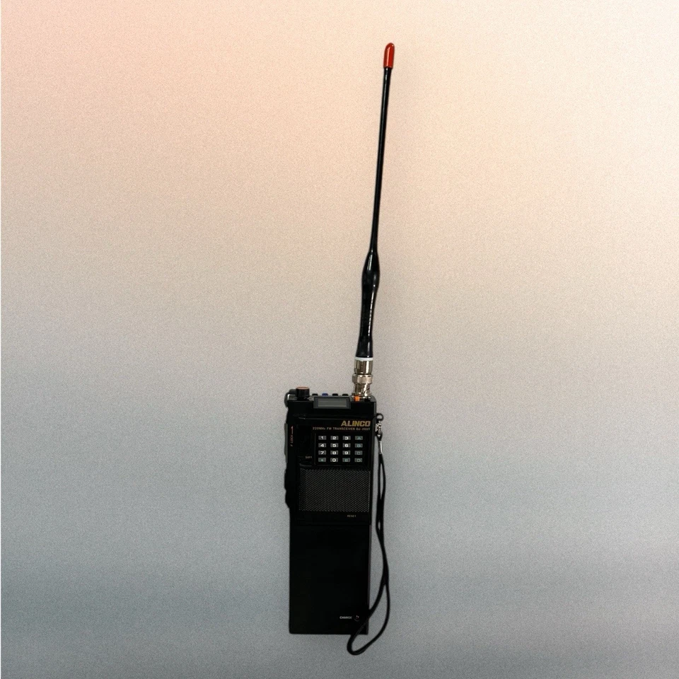 Transceptor FM compacto, portátil 220Mhz (VHF) Alinco DJ-200T. Vintage Foto 3 de 4