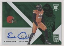 2016 Donruss Elite Rookie Green Emmanuel Ogbah #ERA-EO Auto tj0
