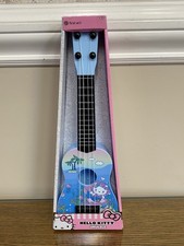 Official Licensed Sanrio Product First Act Hello Kitty Tunable Ukulele Blue