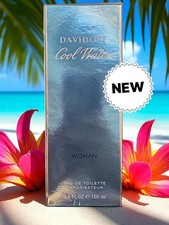 Davidoff Cool Water woman eau de toilette spray 100 mil authentic new sealed