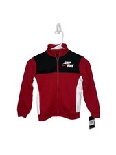Nike Air Jordan Jump Man Kids Size 6 Lightweight Jacket Black and Red Zip Up NWT