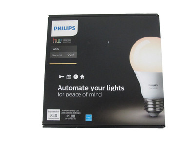Philips Hue White Starter Kit  Automate Your Lights for Peace of Mind NEW IN BOX