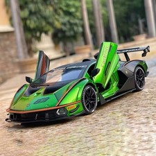1:24 Lamborghini SCV12 Modellauto – Diecast Metall, mit Sound, LED-Lichtern