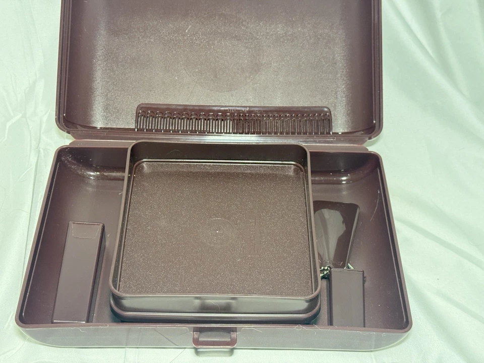 Винтажный дорожный чехол для макияжа Tupperware 1624-2 Tuppercraft личный камердинер - Изображение 3 из 4