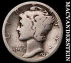 1920 Silver Mercury Dime-Scarce Better Date No Reserve #i6625