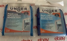 Unger Professional ProClean Window Cleaning Replacement Pads 2 Pack Lifetime War