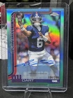2025 Topps Chrome Jaxson Dart RC On Card True Teal Auto /299 NY Giants