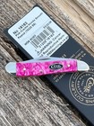 CASE XX * 2026 SMOOTH PINK CRACKLE BLACK CASE SHIELD PEANUT KNIFE KNIVES — photo 6