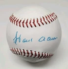 Hank Aaron Signed Auto Wilson Official League Baseball BRAVES JSA LOA B10