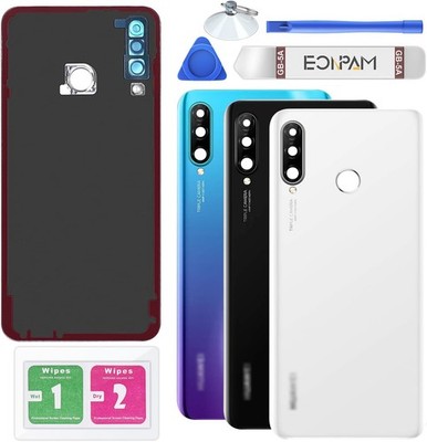 Back Glass Replacement for Huawei P30 Lite Back Cover Rear Housing with Camera