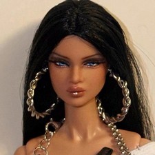 integrity toys OOAK Repaint nadja Fashion Royalty Custom Art Doll Head