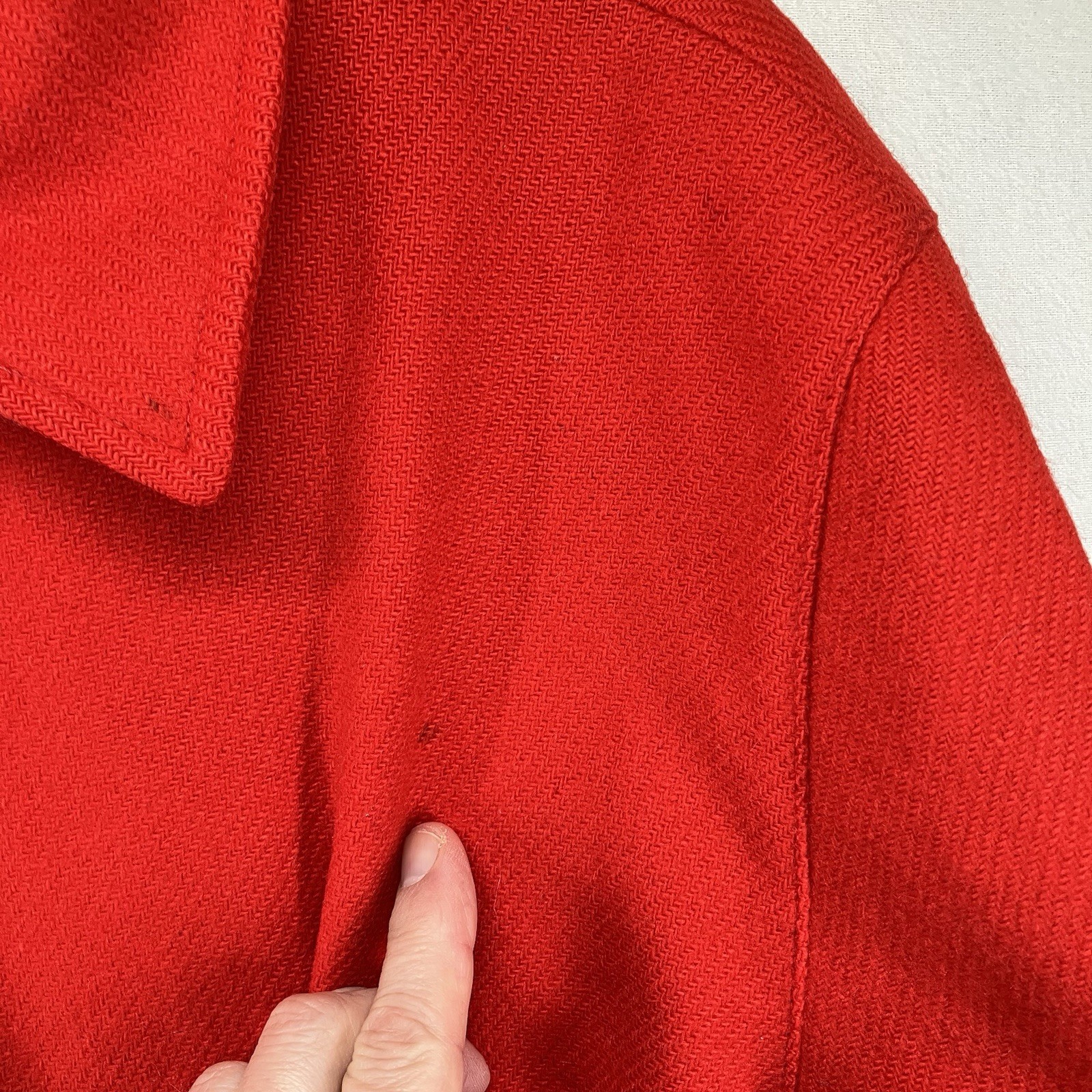 Vintage Pendleton Wool Cruiser Jacket Bomber Unis… - image 14