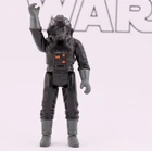TIE FIGHTER PILOT vintage Star Wars figure 1982 HK COO ESB Kenner Imperial