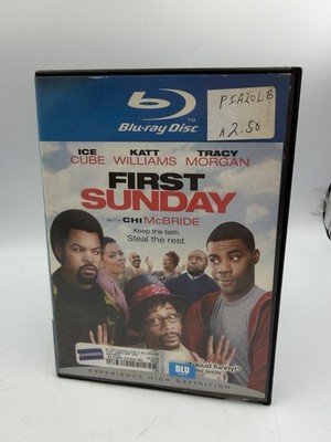 First Sunday (Blu-ray, 2008) ICE CUBE KATT WILLIAMS TRACY MORGAN W/ Blockbuster