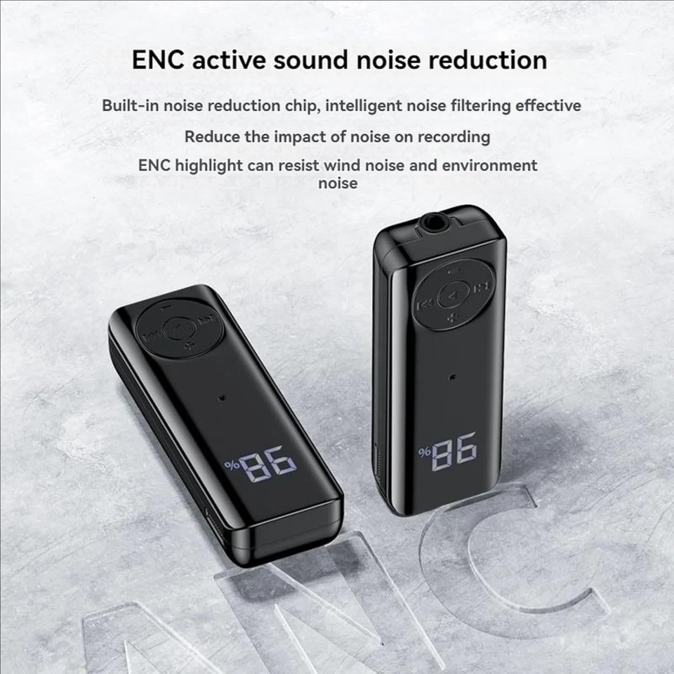 Receptor de audio inalámbrico Bluetooth, adaptador portátil, auriculares inalámbricos intrauditivos con Foto 4 de 4