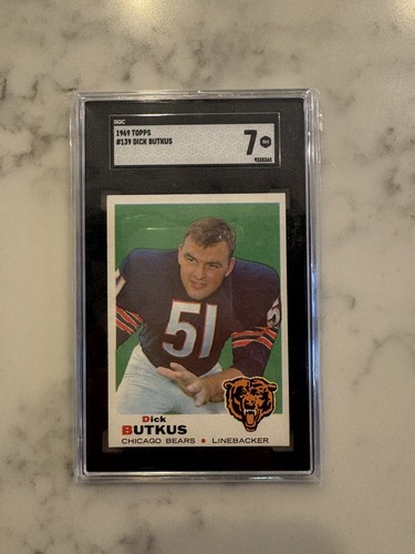 1969 Topps Dick Butkus #139 card