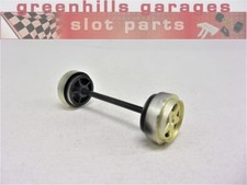 Greenhills Scalextric Subaru Impreza 1st Generation 5 Spoke Wheel Front Axle Whe
