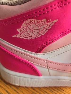 Air Jordan 1 Mid Fierce Pink FD8780-116 Size 4.5Y | eBay