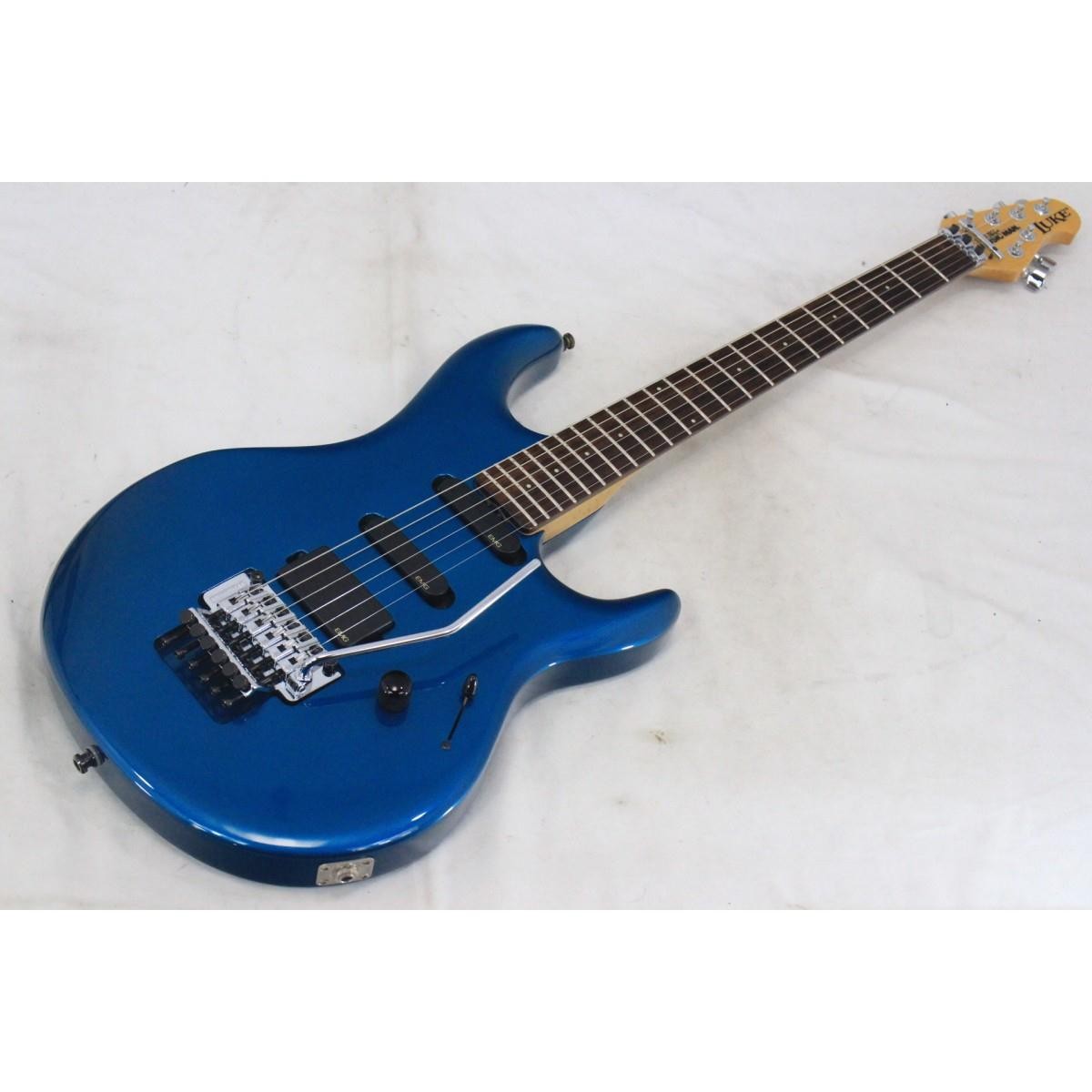 MUSICMAN LUKEII Luke Blue スティーブルカサー　美品 MUSICMAN LUKE I Used 1994 Blue Electric guitar Steve Lukather