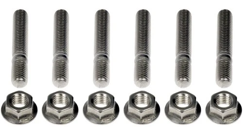 Dorman 03133HP Exhaust Flange Stud Kit - M10-1.5 x 62mm Stainless Steel
