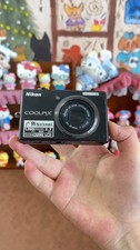 Nikon COOLPIX S570 5x Optical Zoom 12MP Compact Digital Camera Black 90 new