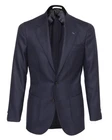 NWT EDUARDO DE SIMONE BLAZER jacket Navy blue wool luxury handmade Italy 58