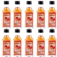 Krugmann 10 X Granatapfel LiköR Mini Glas Flasche 15 % Vol. á 20 Ml Shot Kurzer