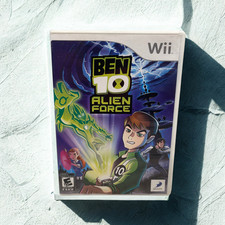 Ben 10 Alien Force Nintendo Wii 2008 Complete CIB Tested Works Manual Authentic