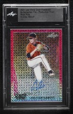2021 Leaf Metal Draft Pre-Production Proof Pink Mojo 1/1 Andrew Abbott Auto uk2