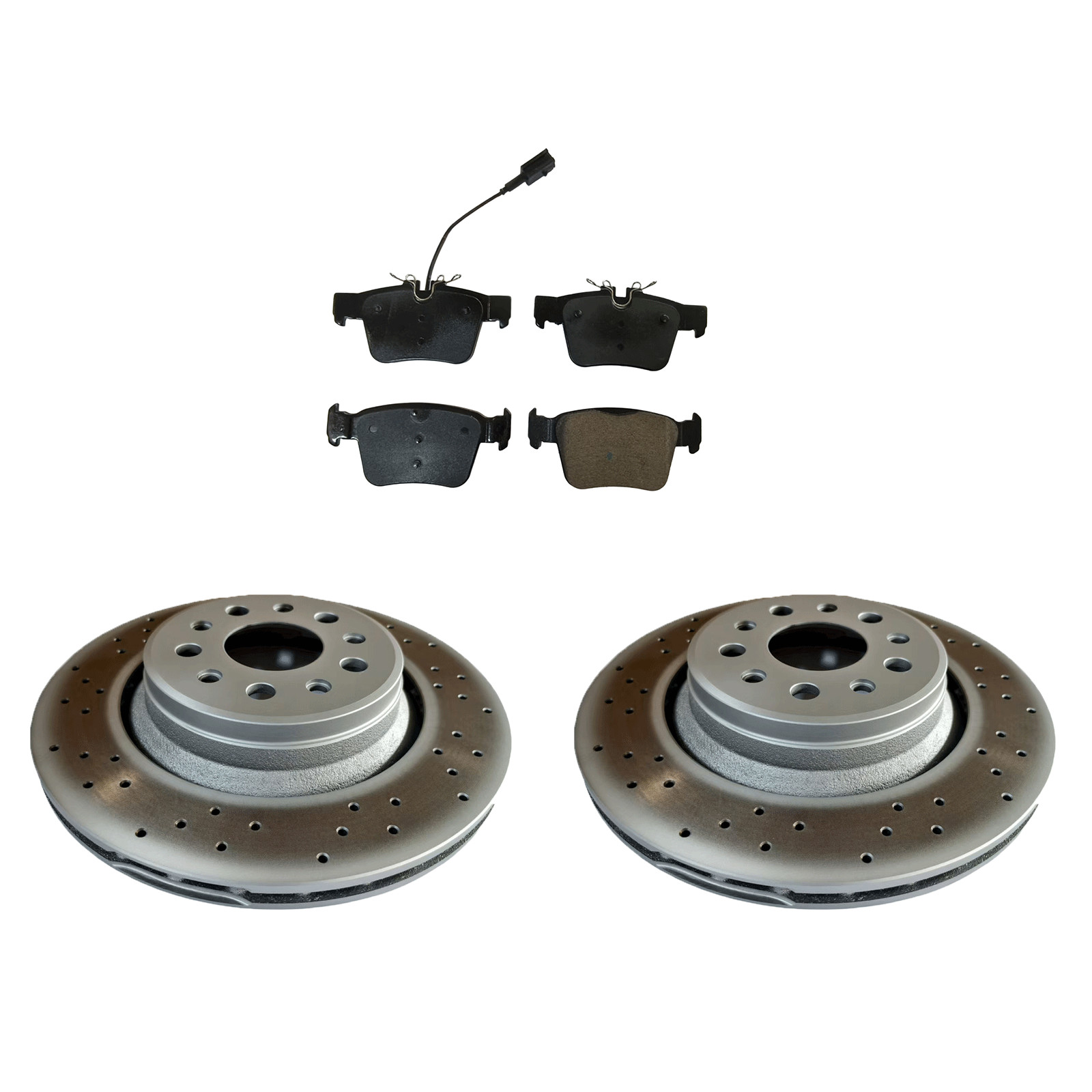 NEW for Maserati Levante S Trofeo 2017-2022 front and rear brake pads and rotors