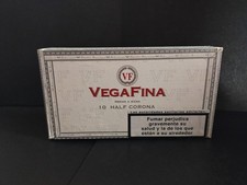 Boîte cigare bois vide " VEGAFINA " 19 X 10.5 X 3 vintage