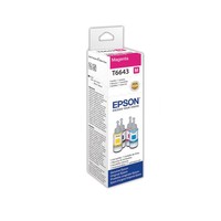 Epson Original T6643 NachfüLltinte Magenta 6.500 Seiten 70Ml (C13T664340)